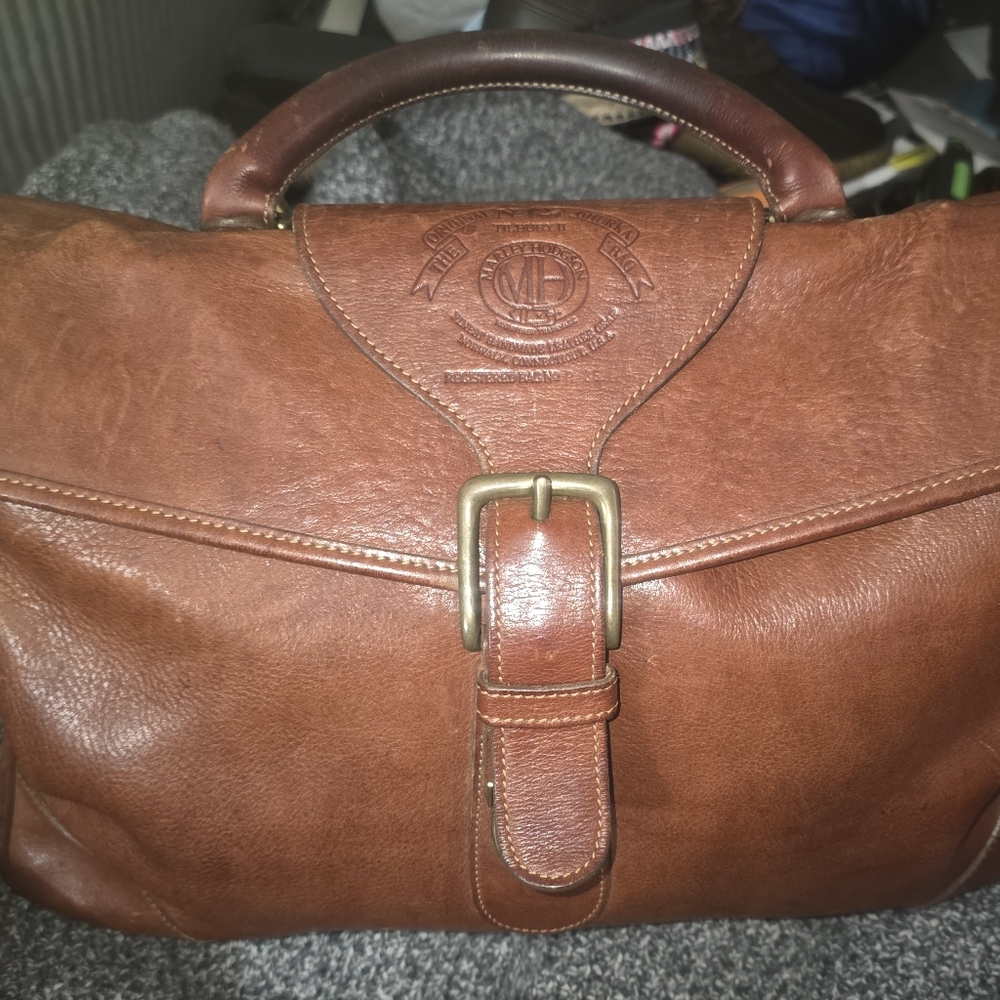 Ghurka No. 127 Tilbury II Leather Briefcase Bag – Made in USA – Excellent